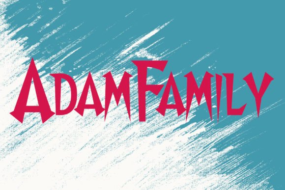 Adam Family Font for Creative Projects