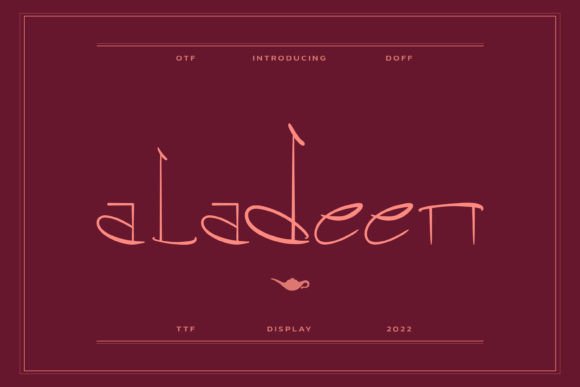 Aladeen Font for Stylish and Professional Branding