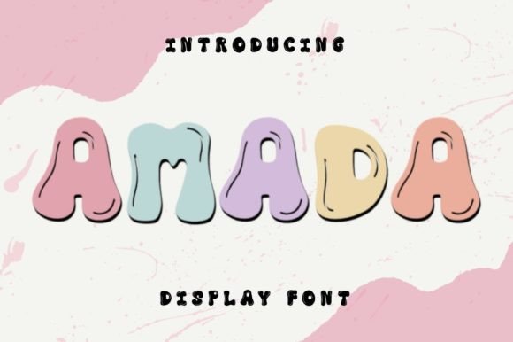 Amada Font: A Festive Display Typeface for Marketers