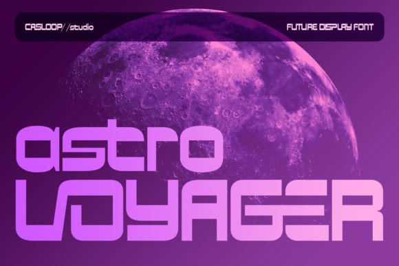 Astro Voyager Font: Elevate Your Digital Brand with Futuristic Typography