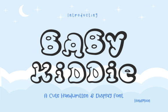 Baby Kiddie Font: A Playful Display Typeface for Creative Businesses