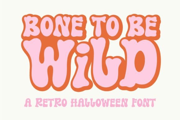 Bone to Be Wild: A Spooky Display Font for Halloween Projects