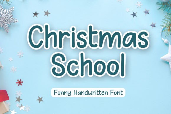 Christmas School: A Premium Display Font for Creative Branding