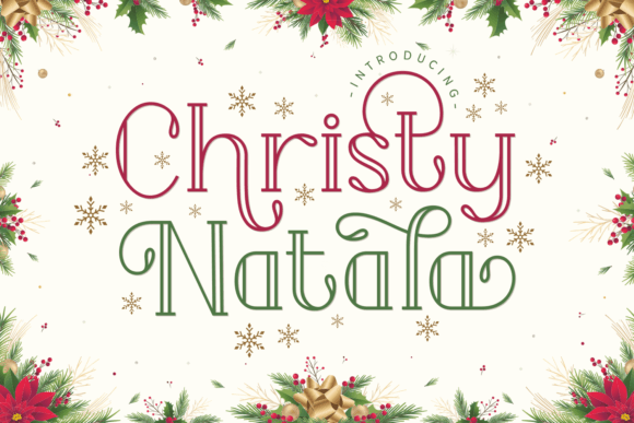 Christy Natala Font for Festive and Charming Digital Campaigns