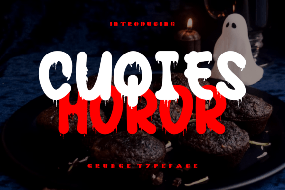 Cuqies Horor Font for Spooky and Scary Campaigns
