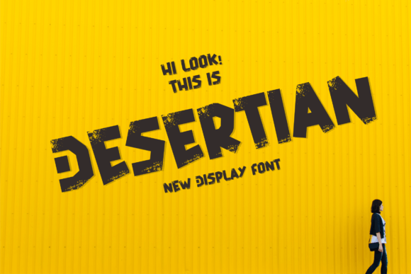 Desertian Font Review: A Bold Display Typeface for Creative Branding