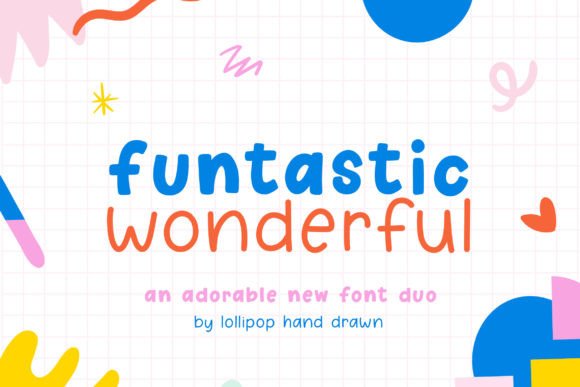 Funtastic Wonderful Display Font for Digital Design Projects
