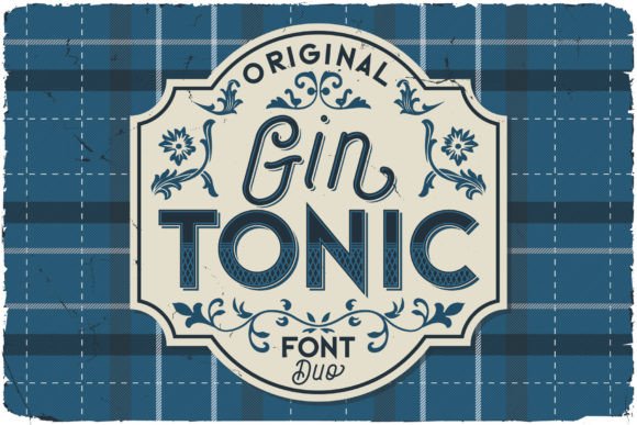 Gintonic Duo: A Captivating Font Pair for Campaigns