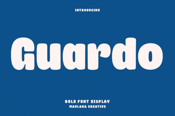 Guardo Font Review: A Playful Display Typeface for Creative Projects