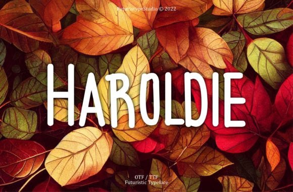 Haroldie Font for Memorable Branding and Display Projects