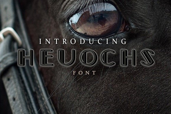 Heuochs Font for Bold Branding and Display Projects