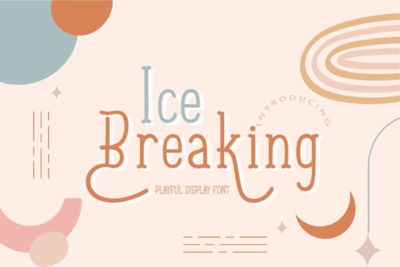 Ice Breaking Font: A Stylish Serif for Creative Projects
