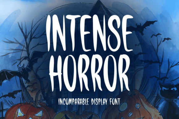 Intense Horror Font for Memorable Brand Design