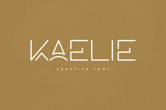 Kaelie: A Premium Display Font for Standout Typography
