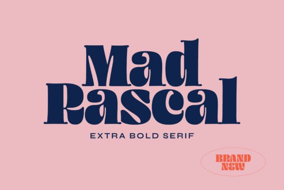 Mad Rascal Font for Bold Editorial Design