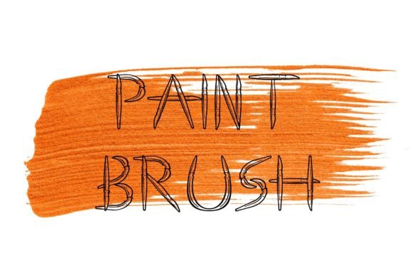 Paint Brush Font