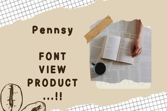 Pennsy Font: A Display Typeface for Creative Makers