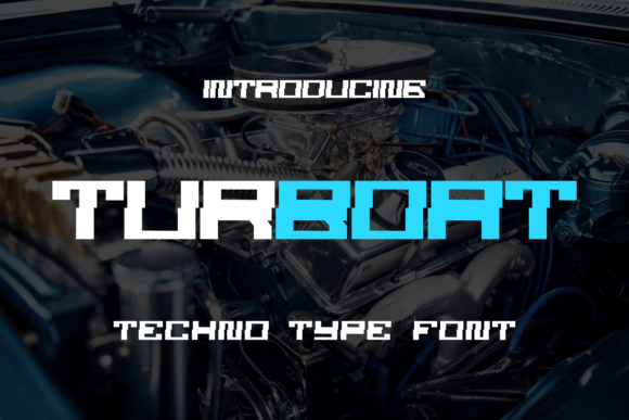 Turboat Font for Modern Web Design and Branding