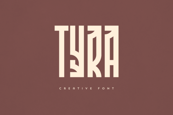 Tyra Display Font for Makers and Creative Shops